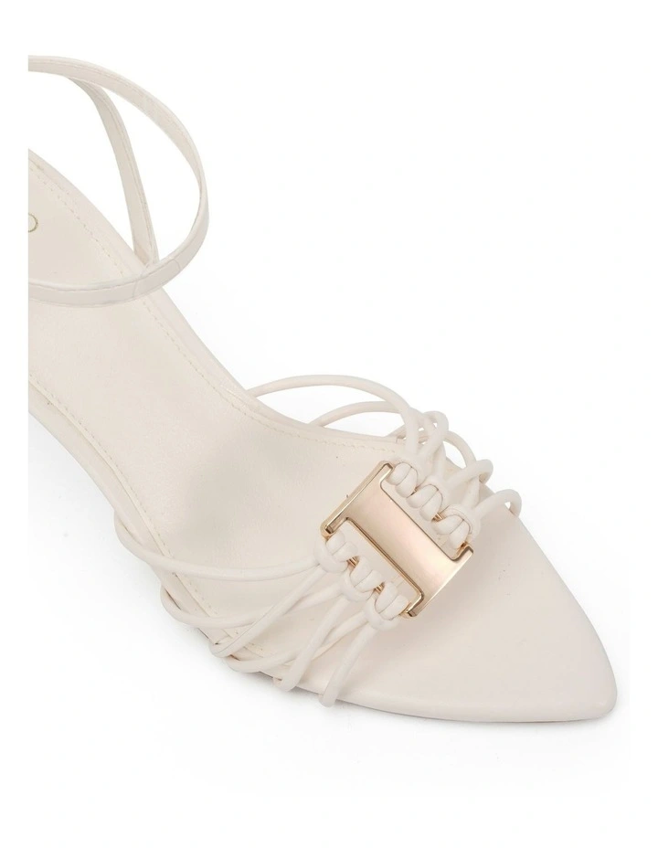 Zarria Heels in White image 4