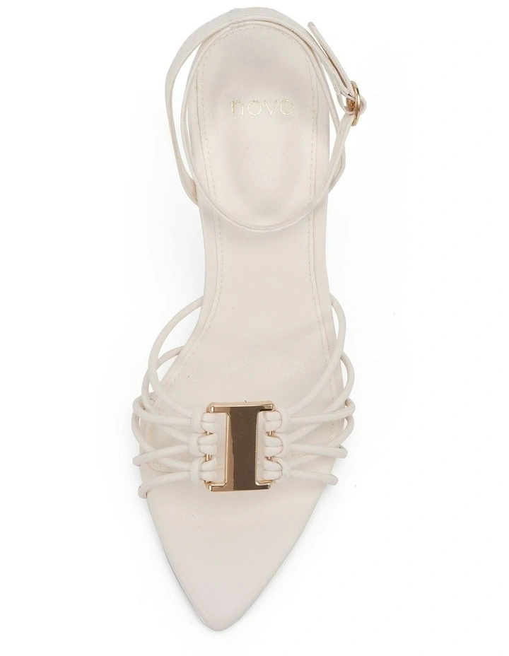Zarria Heels in White image 5