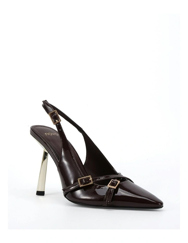 Ztella Heels in Espresso Patent image 2