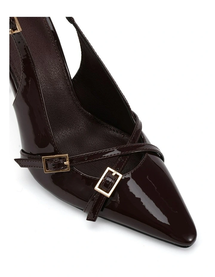 Ztella Heels in Espresso Patent image 4