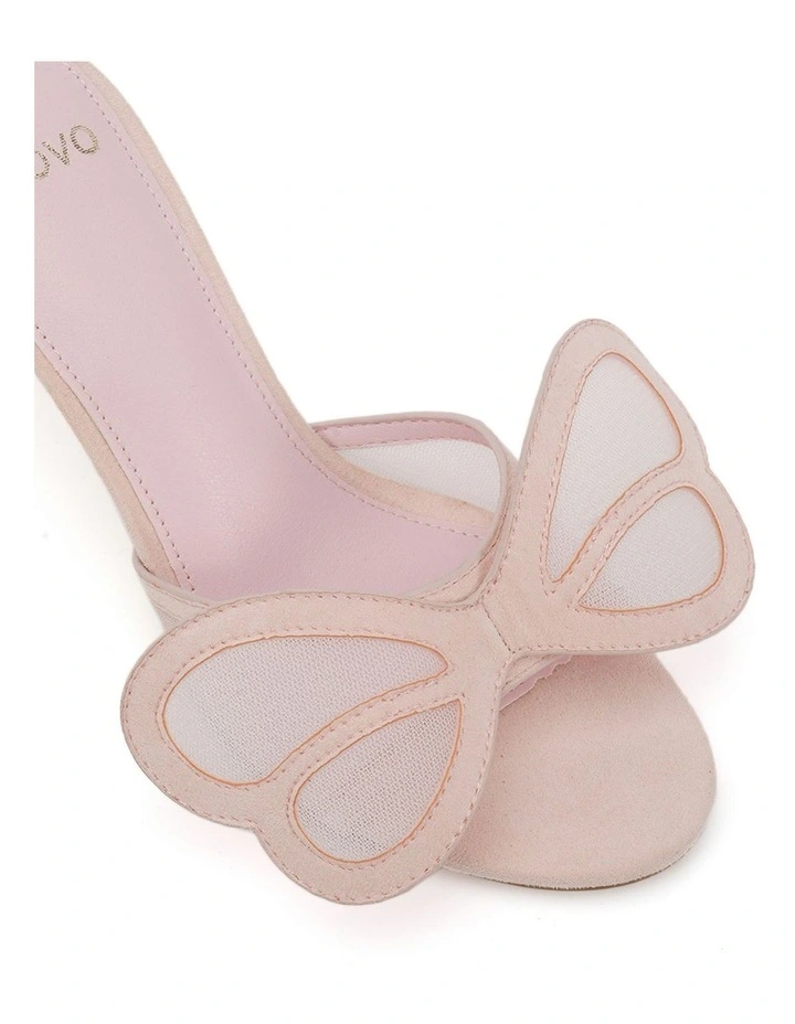 Zaia - Fairy Floss Micro Heels in Pink image 4