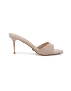 Malan Heel in Nude Patent
