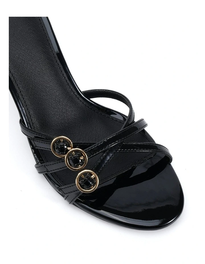 Merivale Sandal in Black Patent image 4