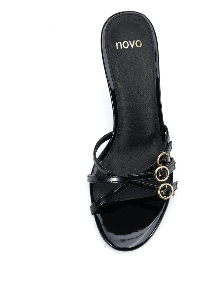 Merivale Sandal in Black Patent image 5