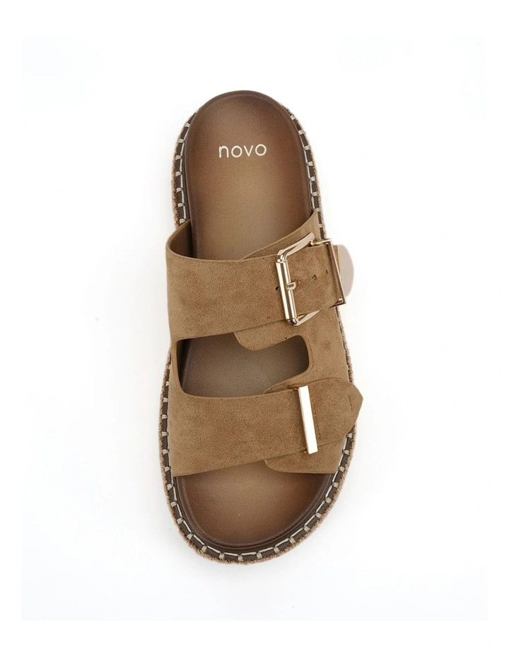 Sazkia Sandal in Sand Suede image 5