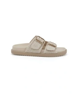 Serious Slippers in Beige