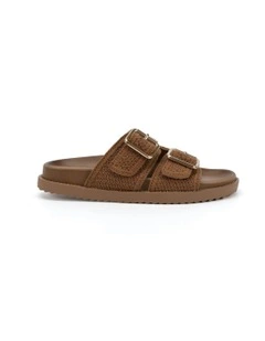 Serious Slippers in Tan