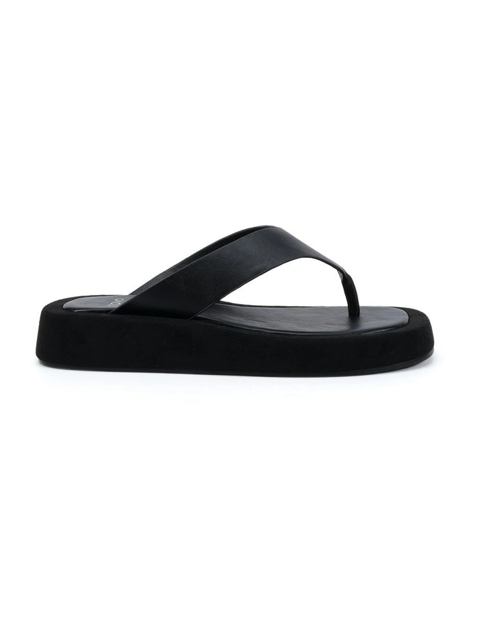 Toolah Slippers in Black image 1