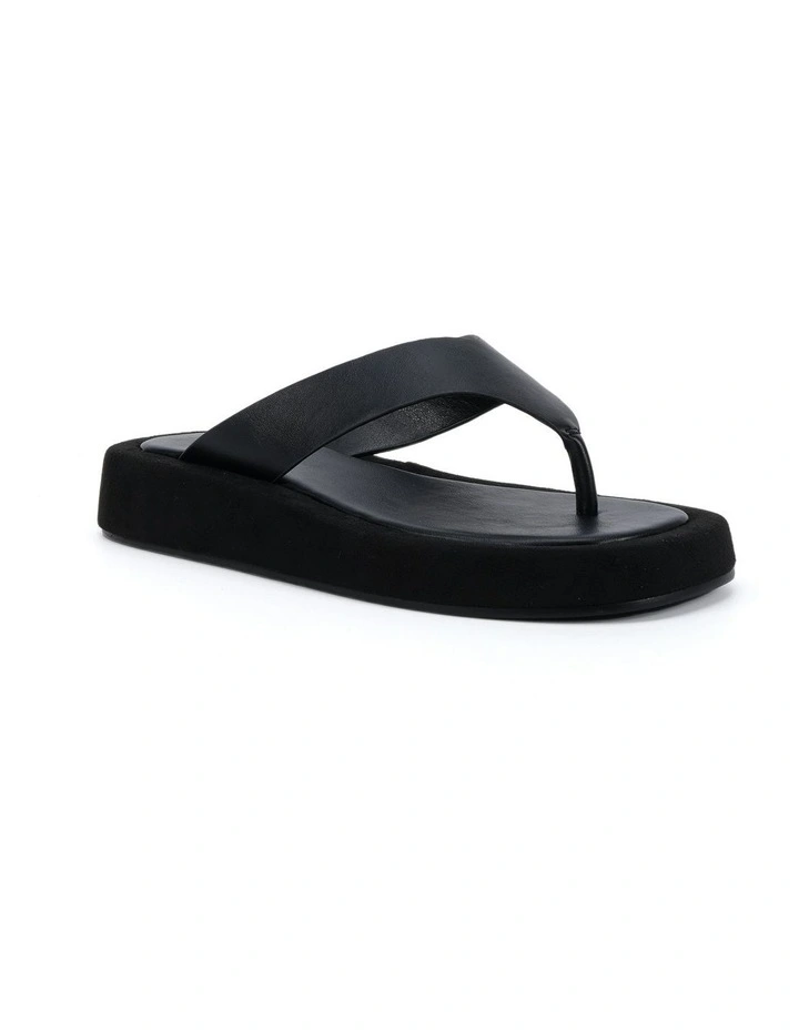 Toolah Slippers in Black image 2