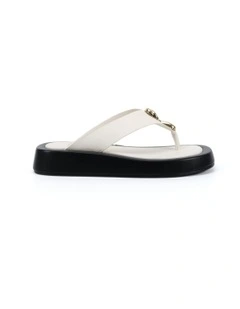 Toolah Slippers in White