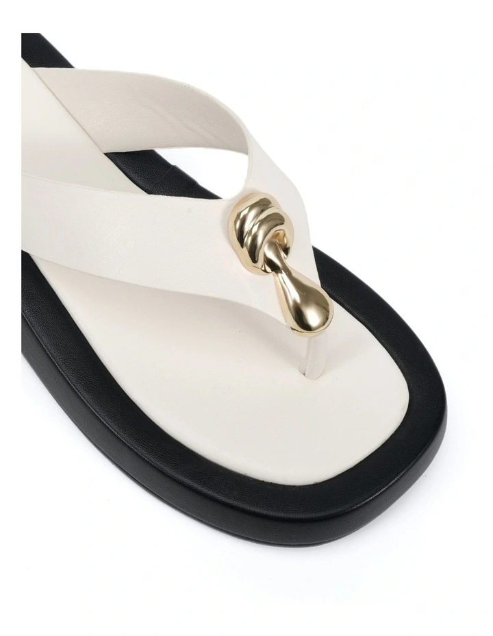 Toolah Slippers in White image 4