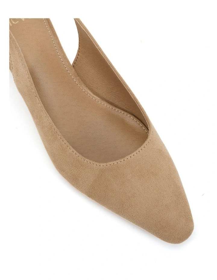 Isrees in Biscoff Suede image 4