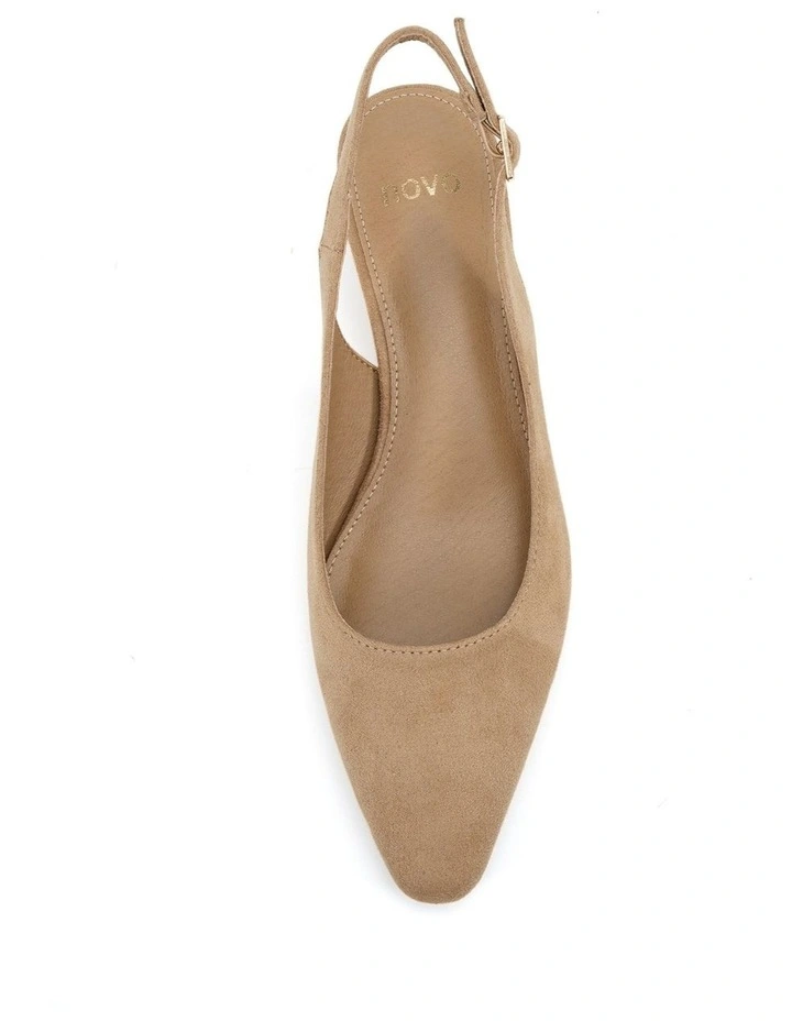 Isrees in Biscoff Suede image 5