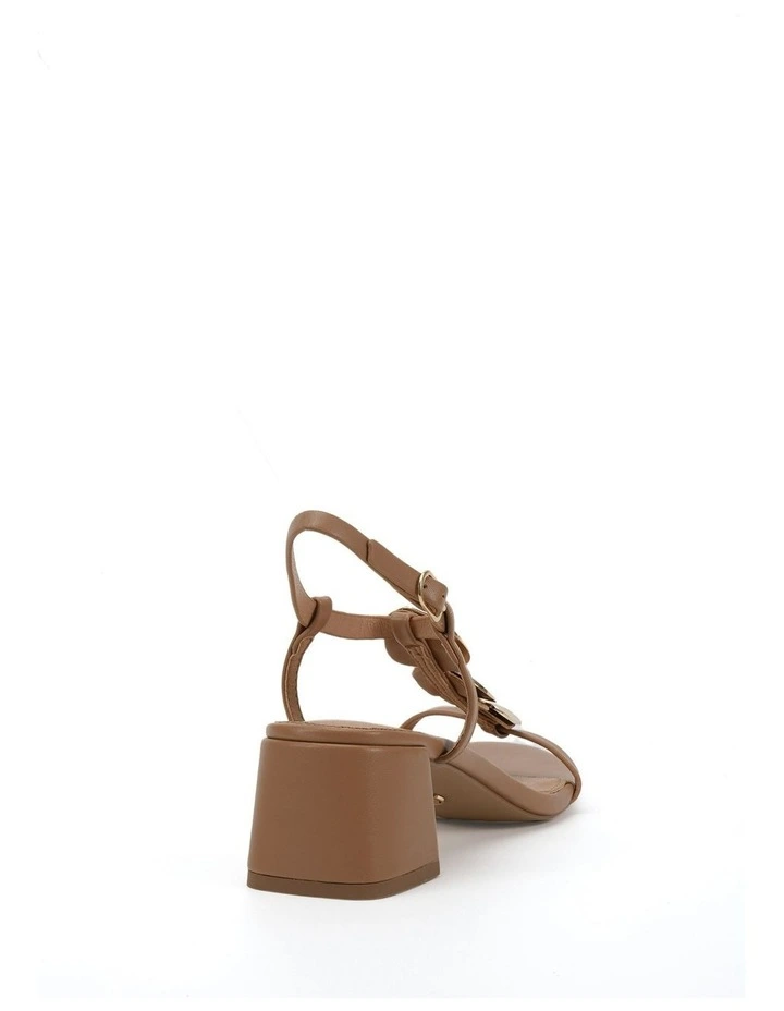 Undigo strappy heels in Brown Sugar image 3