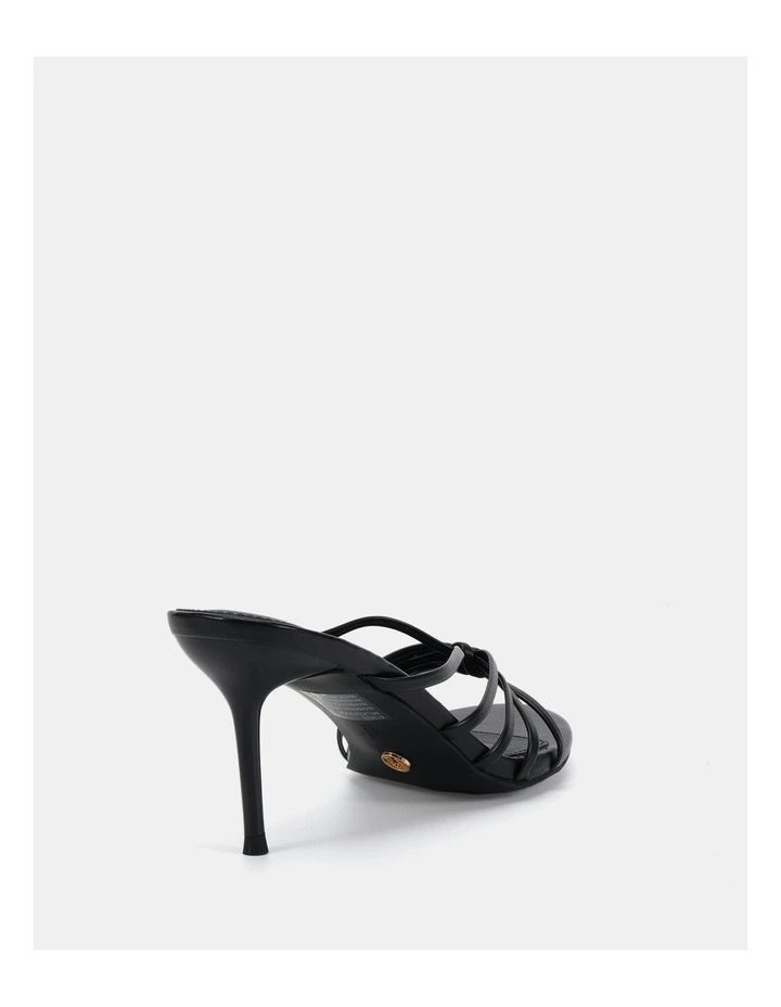 Milkshake heels in Black image 5