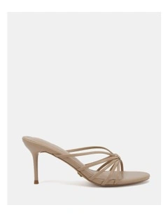 Milkshake heels in Natural