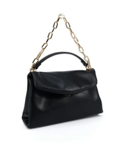 Alisher Shoulder Bag in Black