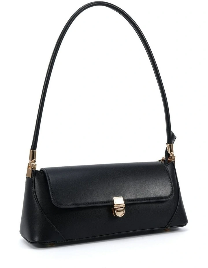 Aya Shoulder Bag in Black image 1