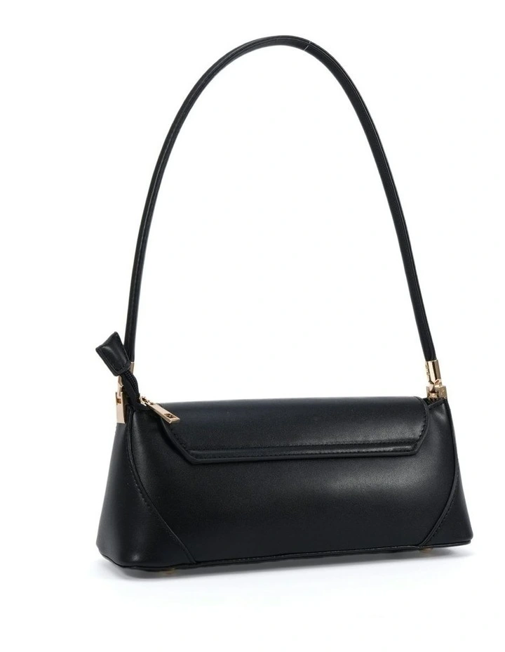 Aya Shoulder Bag in Black image 2