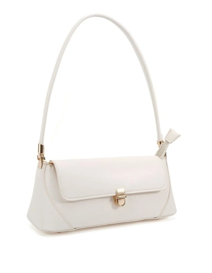 Aya Shoulder Bag in White image 1