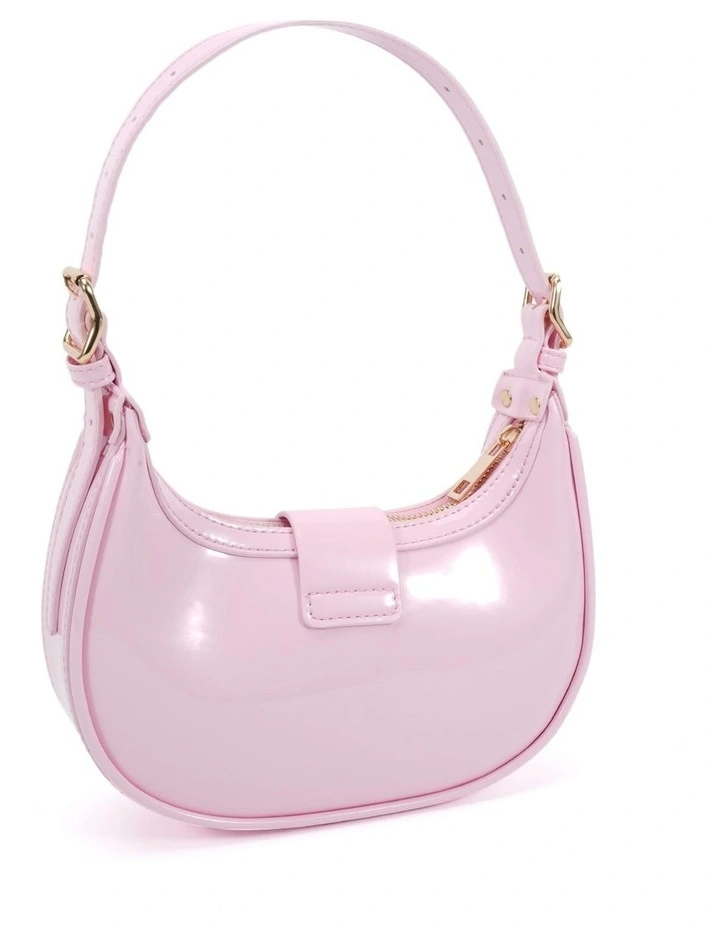 Aerys Shoulder Bag in Fairy Floss Patent image 3