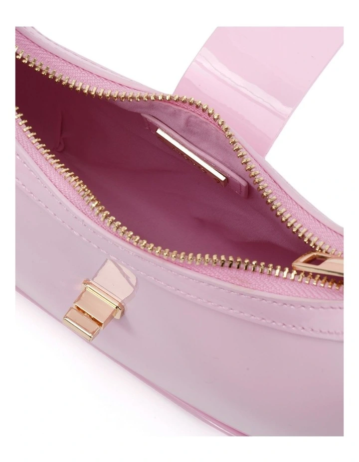 Aerys Shoulder Bag in Fairy Floss Patent image 4