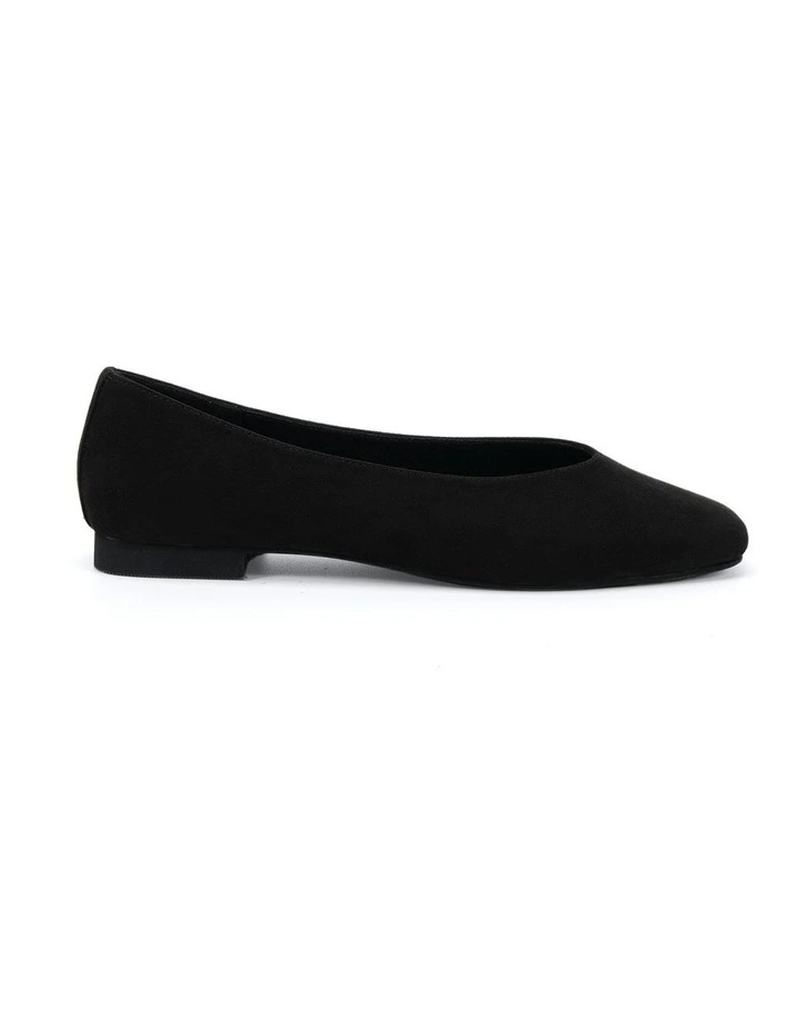 Chester Flats in Black Suede image 1