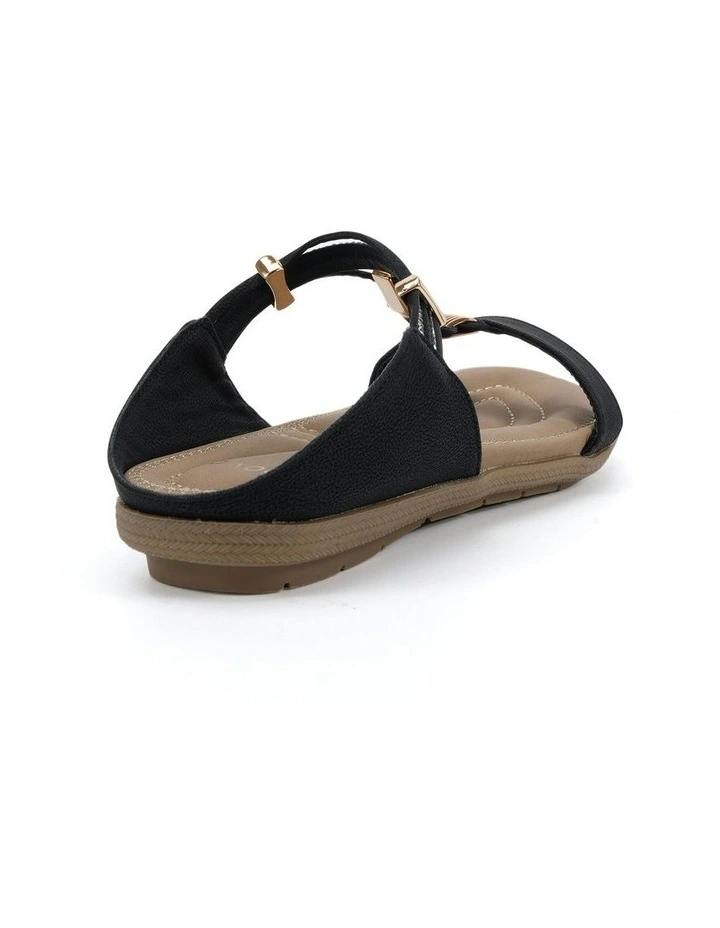 Elluna Sandals in Black image 3