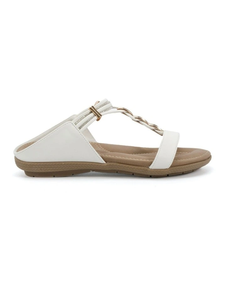 Elluna Sandals in White image 1