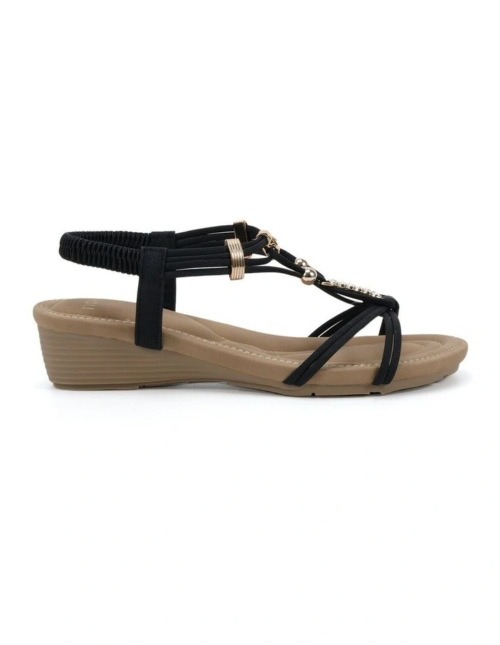 Elnova Sandals in Black image 1