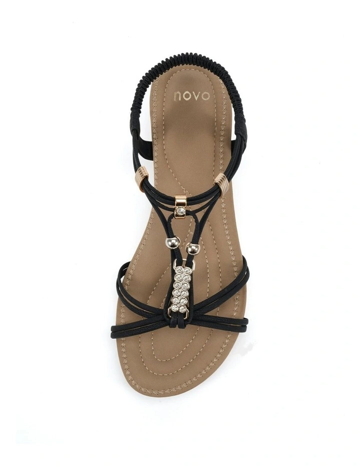 Elnova Sandals in Black image 5