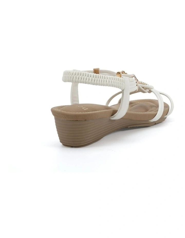 Elnova Sandals in White image 3