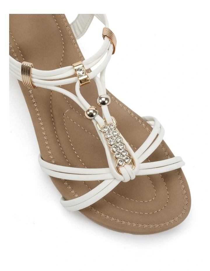 Elnova Sandals in White image 4