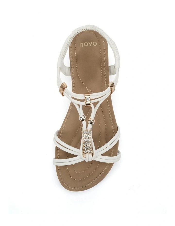 Elnova Sandals in White image 5