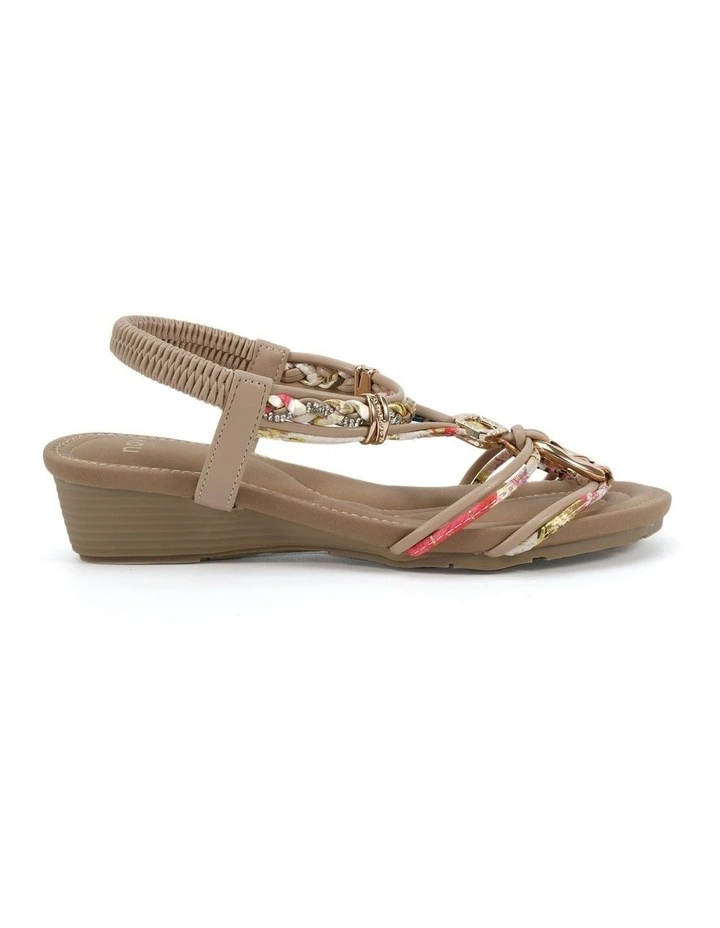 Elpanko Sandals in Beige image 1