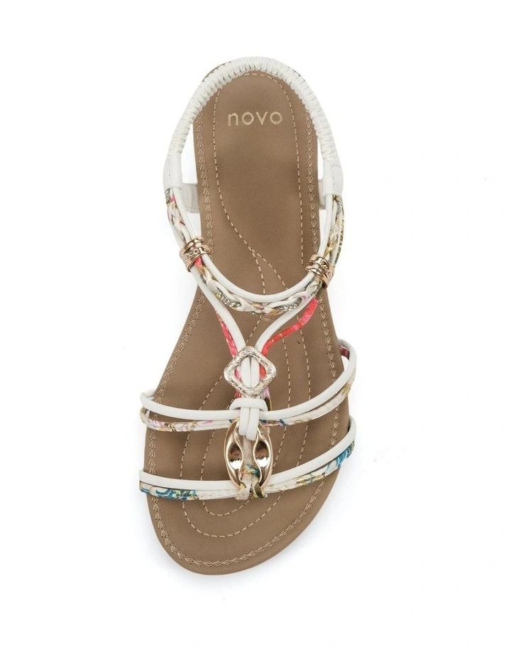 Elpanko Sandals in White image 5