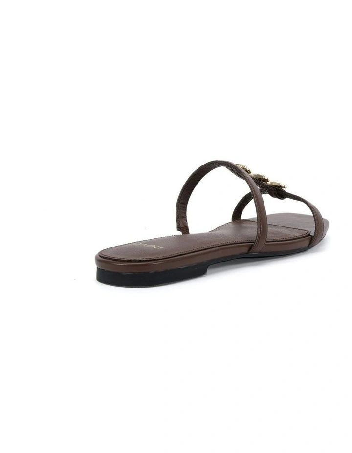 Sergio Slides in Milk Chocolate image 3
