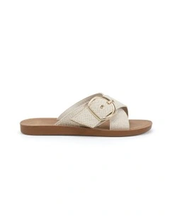 Solie Slides in Linen