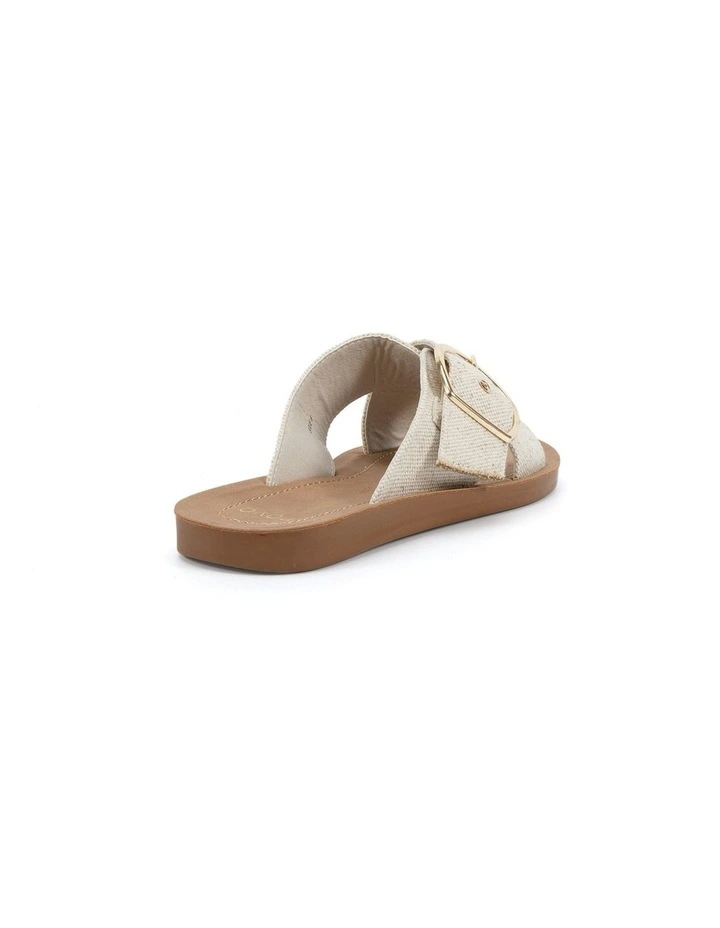 Solie Slides in Linen image 3