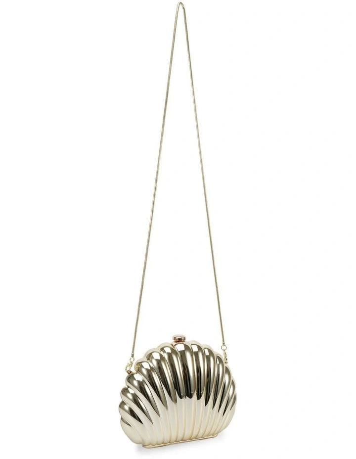 Ashell Clutch in Gold image 2