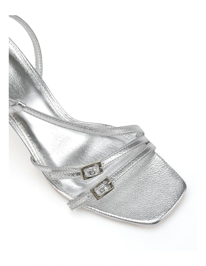 Pretend Heels in Silver image 4