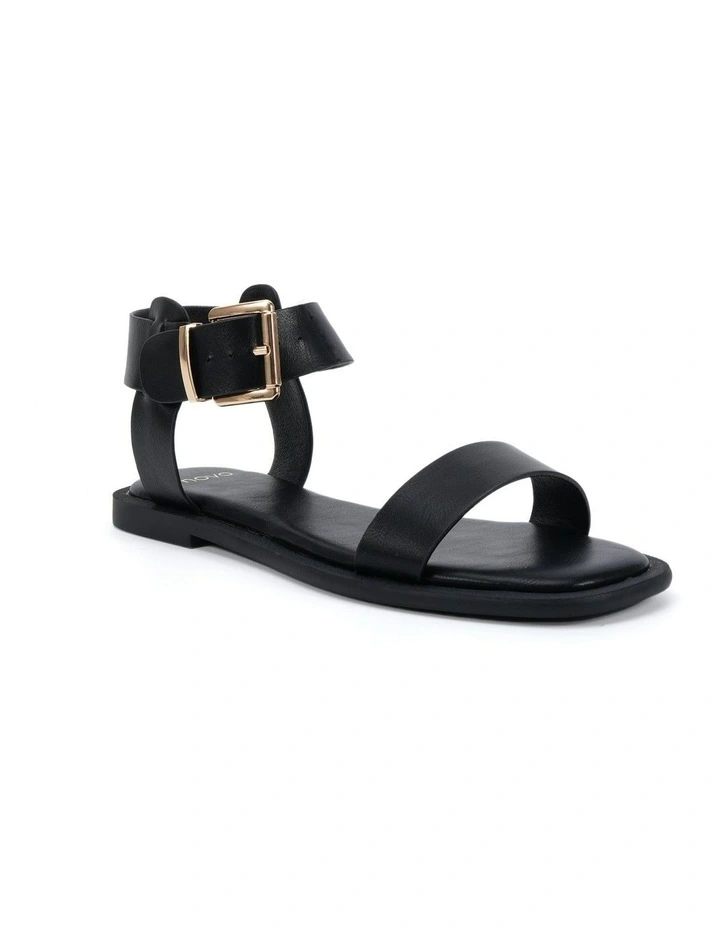 Trulee Sandals in Black image 2
