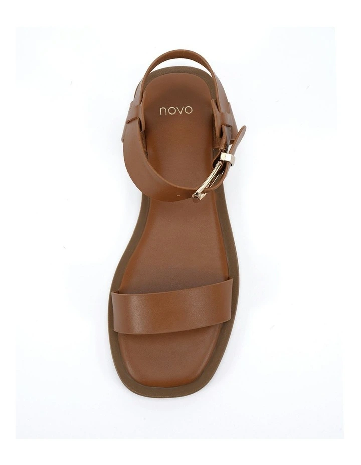Trulee Sandals in Caramel image 5
