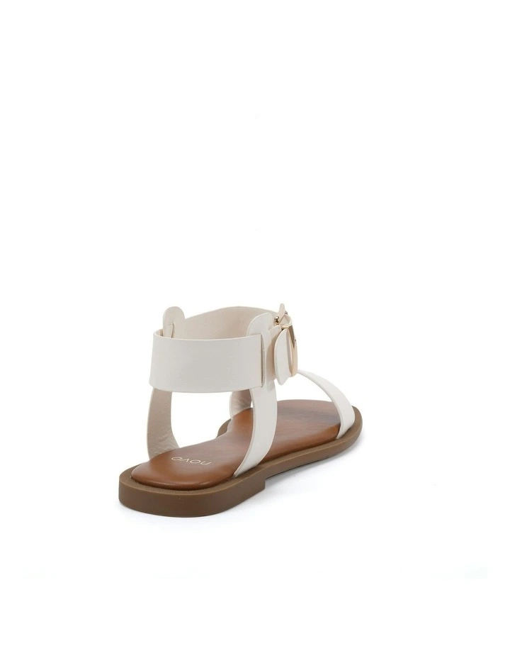 Trulee Sandals in White image 3