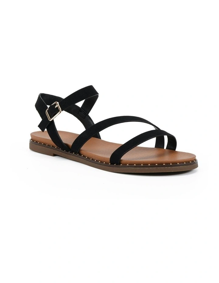 Tzivia Sandals in Black image 2