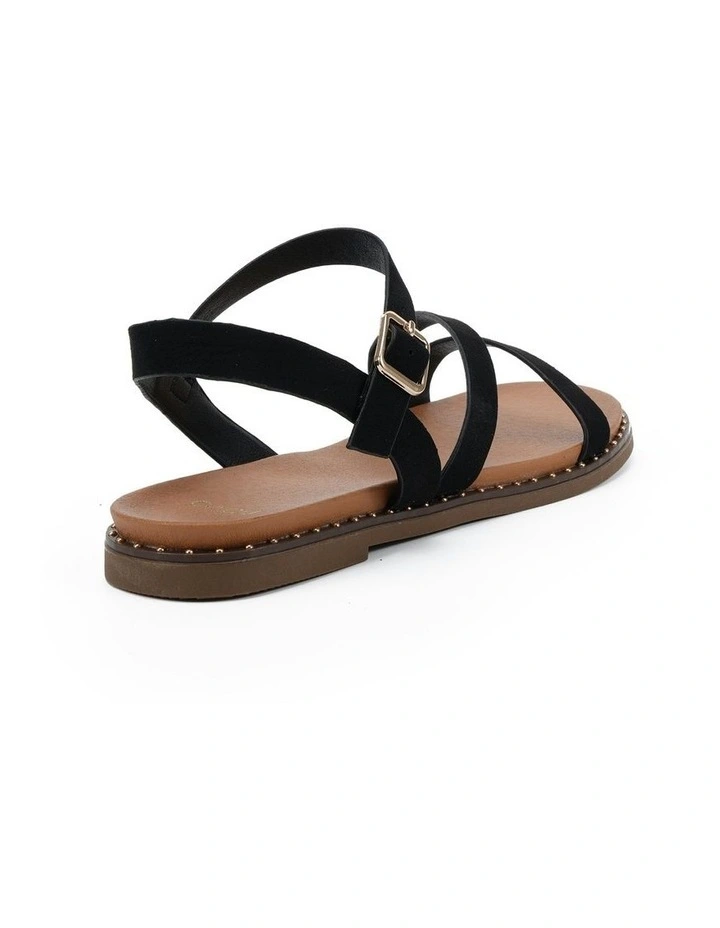 Tzivia Sandals in Black image 3
