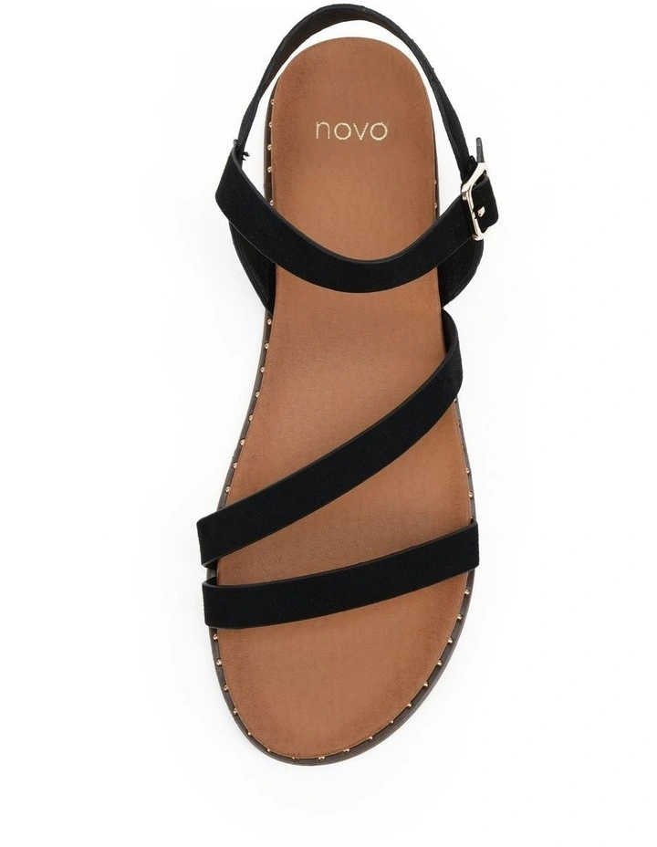 Tzivia Sandals in Black image 5