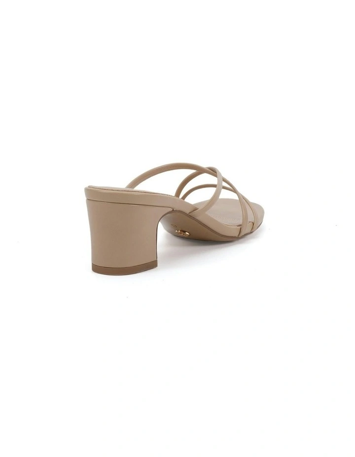 Umeda Block Heels in Neutral image 3