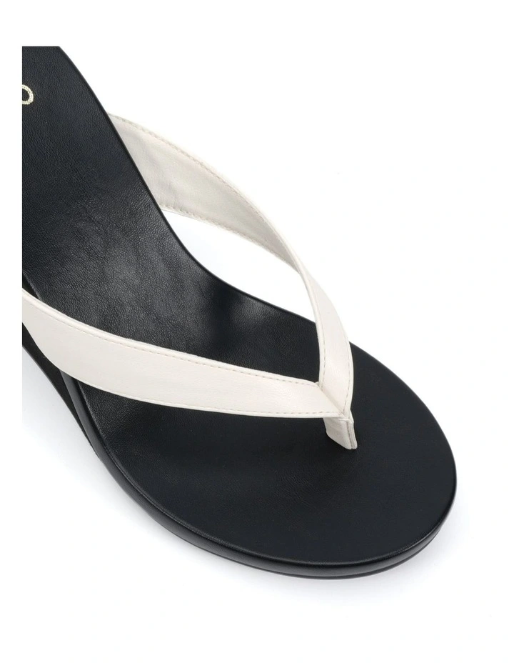 Baci Wedges in White image 4