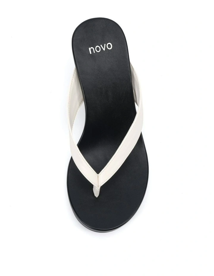 Baci Wedges in White image 5
